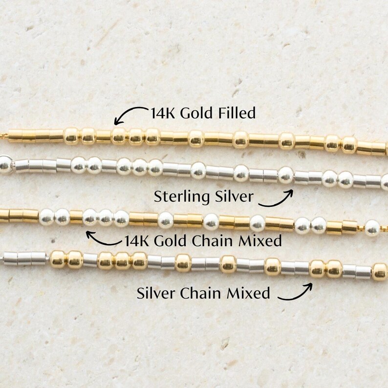 Sober Morse Code Bracelet by LEILA Jewelry. Sobriety gift for someone in recovery