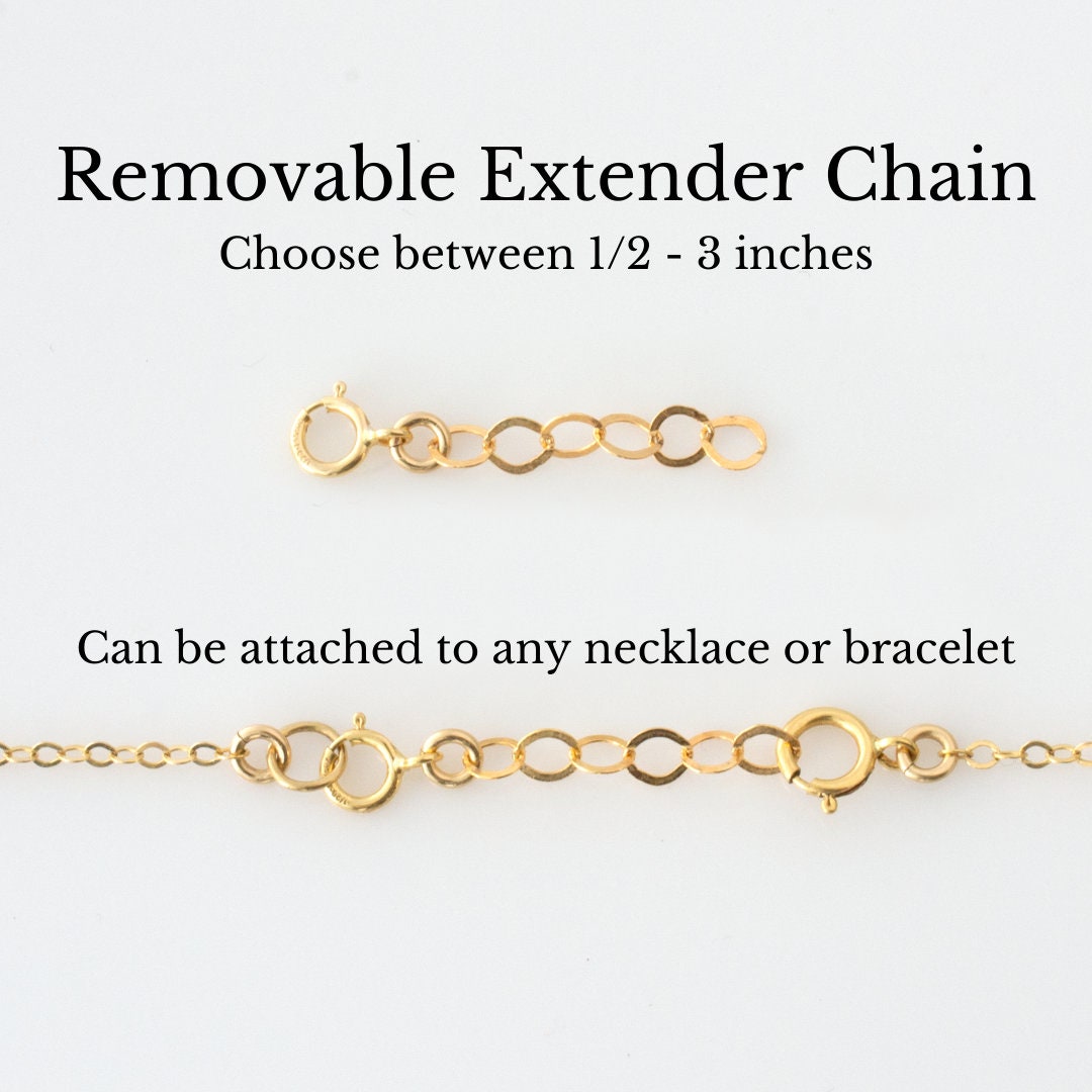 Necklace Extender Bracelet Extender Adjustable Length Chain Etsy