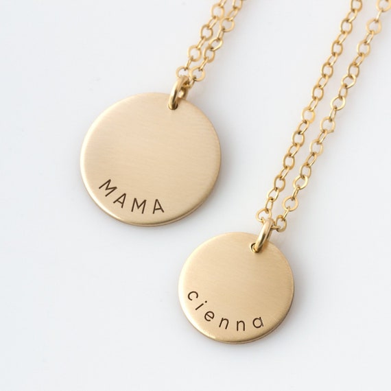 Mother Daughter Necklace Set Matching Necklace Mother s Day Gift