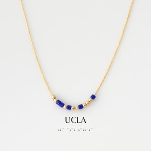 Graduation Gift for Her, College Necklace, Class of 2025 Graduation Necklace, College Admission Gift, School Pride