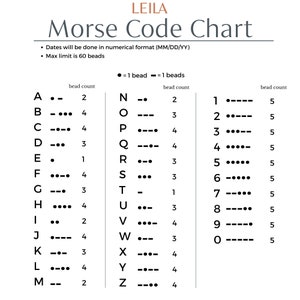 Sober Morse Code Bracelet by LEILA Jewelry. Sobriety gift for someone in recovery