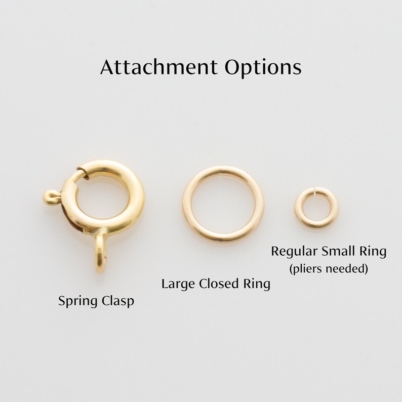 Bezel Set Crystal Charm Pendant for Necklace or Bracelet, CZ Diamond Pendant, Add on Crystal Gemstone Charm, Removable Charm, LEILA Jewelry image 9