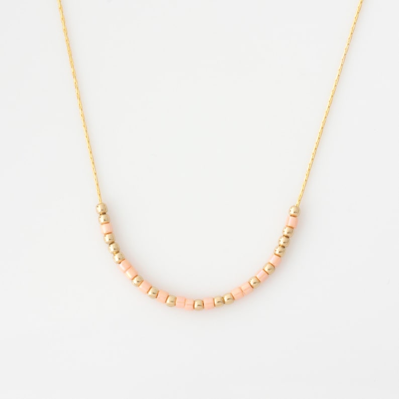 Hidden Message Morse Code Necklace, 14K Gold Fill Morse Code Jewelry, Personalized Hidden Message Necklace, Mom Necklace, Mother's Day Gift image 1