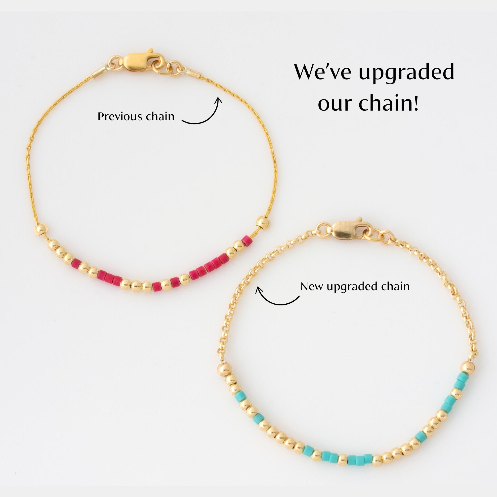 Not Enough Xanax for This Shit Morse Code Bracelet in 14K Gold