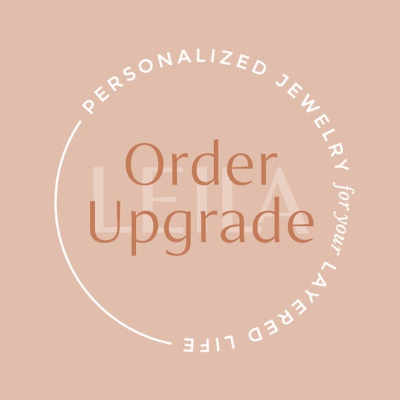 Order Upgrade for Your Leilajewelryshop Purchase | Etsy
