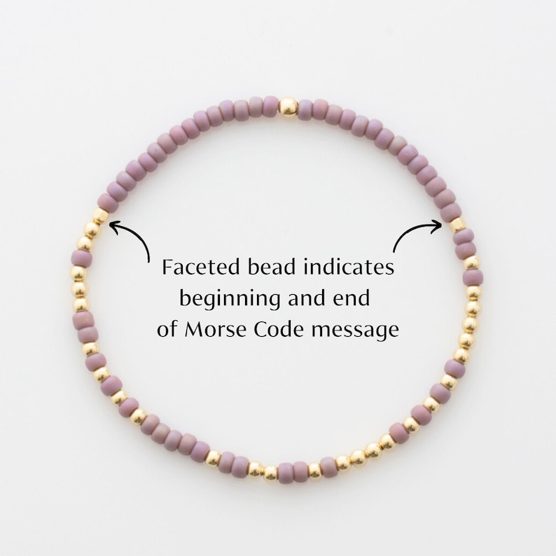 I Can Do Hard Things Morse Code Bracelet by LEILA Jewelry