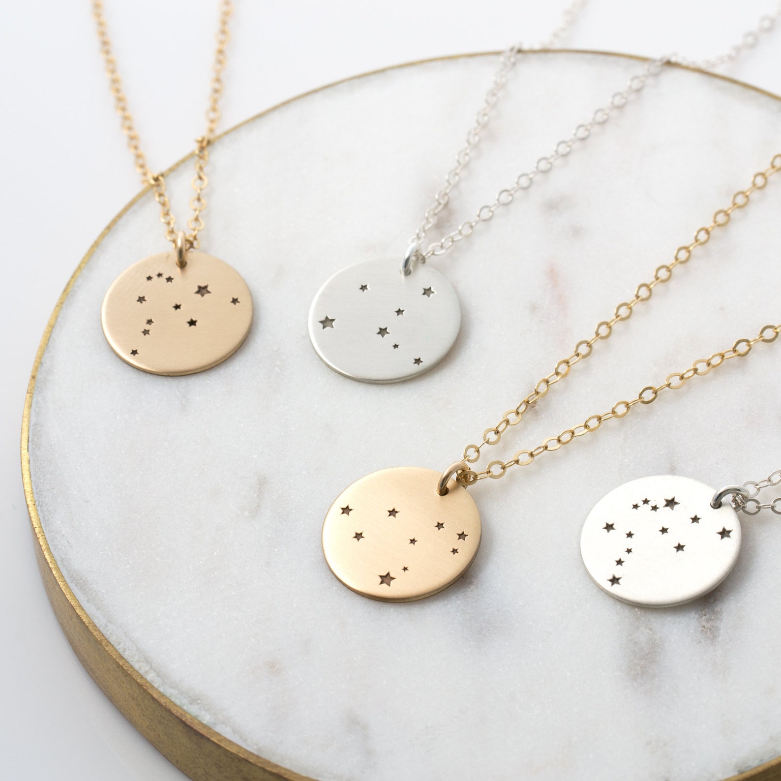 Zodiac Constellation Necklace