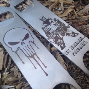 Punisher bottle opener