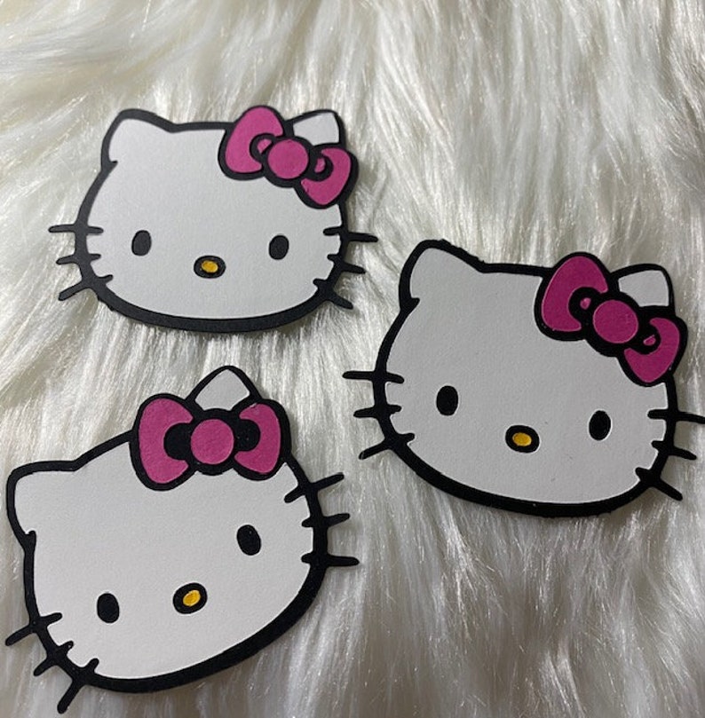 Hello Kitty Confetti Birthday Confetti Hello Kitty Party Etsy India