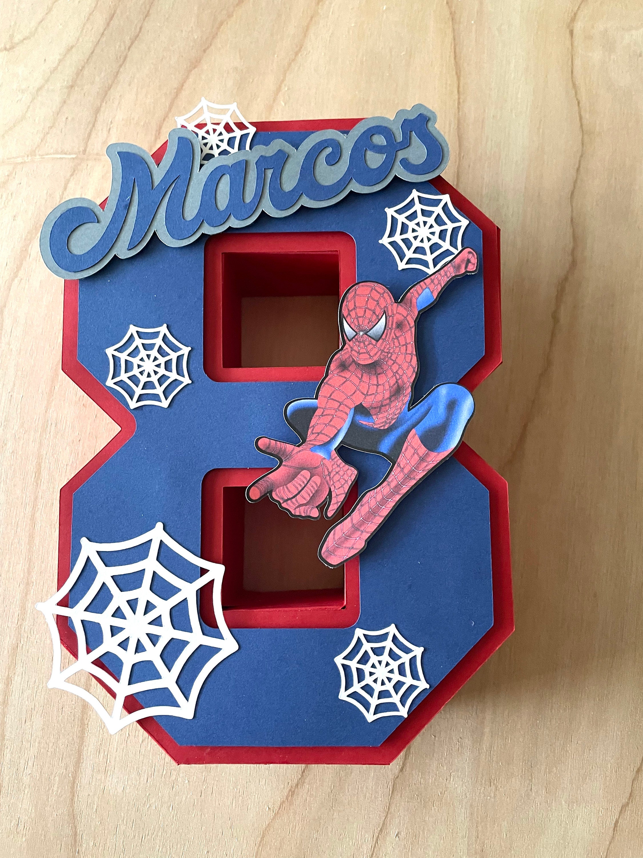 Boys Room Decor Spider Man Party Decor Spider Man Superhero - Etsy