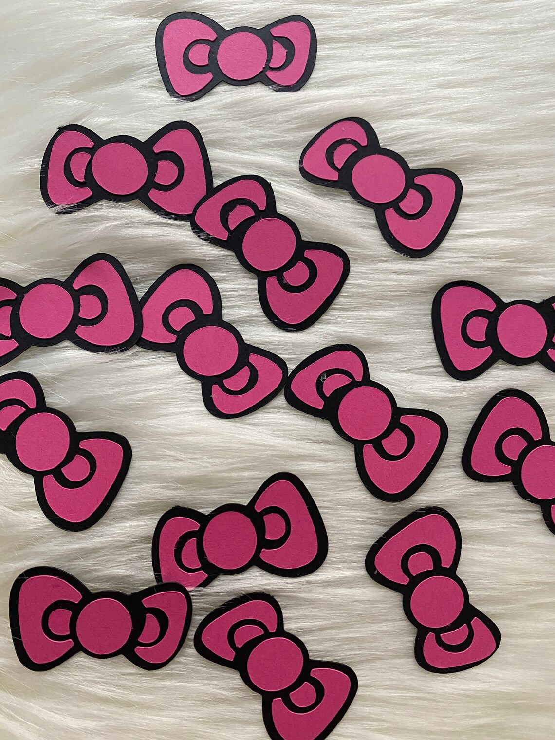 Birthday Confetti Hello Kitty Inspired Confetti Hello Kitty Etsy