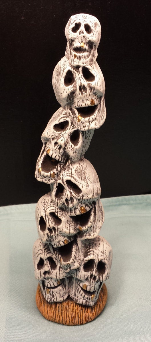 その他 HASADHU SHINGON SKULL SCULPTURE IN WHITE HASADHU SHINGON SKULL SCULPTURE IN WHITE