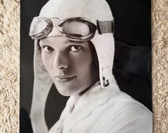 Apple Think Different Poster – Amelia Earhart, 24x36 (Laminated)