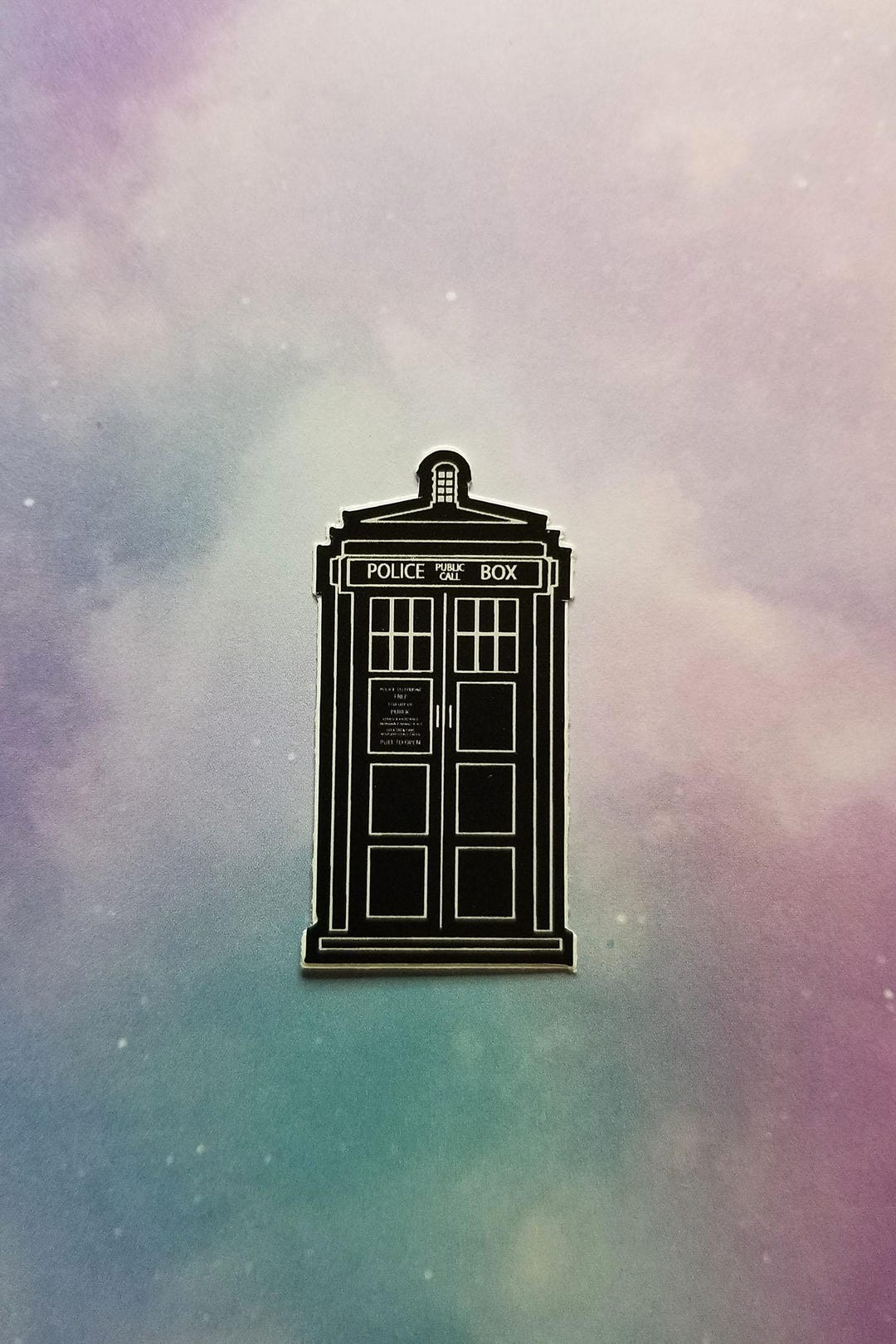 Tardis Vinyl Sticker: Doctor Who Inspired Police Box Decal - Etsy