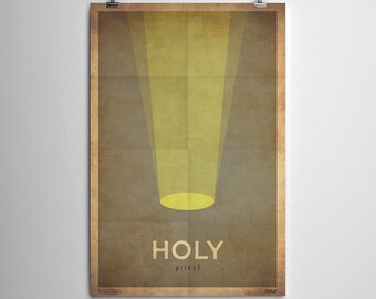 Holy Priest - WoW Minimalist Class Poster Series