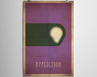 Affliction Warlock - WoW Minimalist Class Poster Series