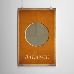 Balance Druid - WoW Minimalist Class Poster Series