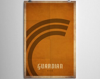 Guardian Druid - WoW Minimalist Class Poster Series