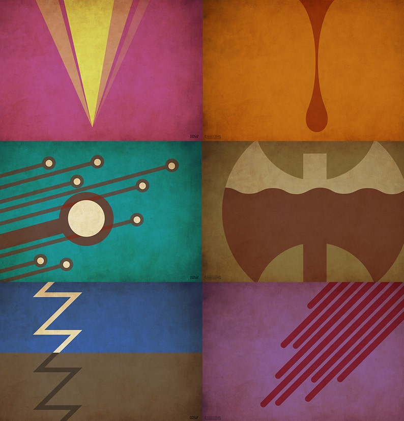 All 34 Classes Wow Minimalist Class Poster Series - Etsy