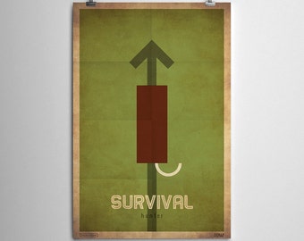 Survival Hunter - WoW Minimalist Class Poster Series