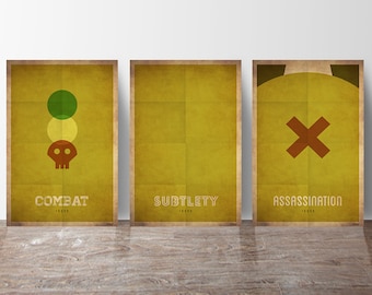 Rogue Bundle - WoW Minimalist Class Poster Series