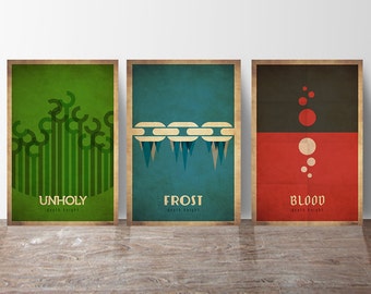 Death Knight Color Bundle - WoW Minimalist Class Poster Series