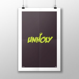 Unheilige Todesritter - World of Warcraft WoW Klasse/Spec Marken Poster-Serie digitale Dateiset