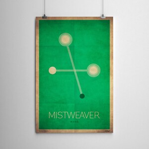 Mistweaver Monk - WoW Minimalist Class Poster Series