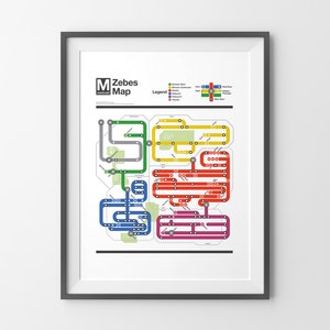 Metroid Metro - NES Kartenserie
