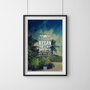 Kezan and the Lost Isles - World of Warcraft ATLAS Staring Zone Tourism Travel Poster Series, Typography & Photography