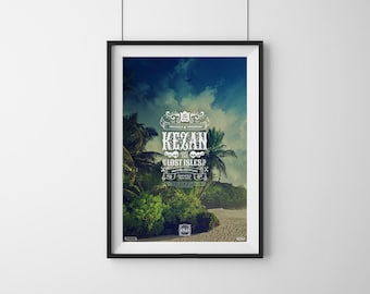 Kezan and the Lost Isles - World of Warcraft ATLAS Staring Zone Tourism Travel Poster Series, Typography & Photography