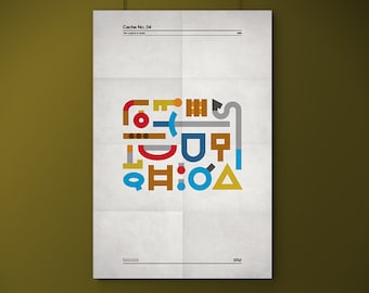 The Legend of Zelda - 80s Weapon Cache Minimaist Poser Series