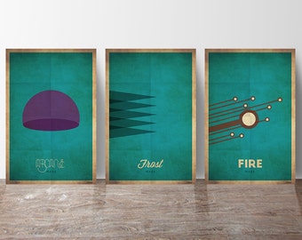 Mage Bundle - WoW Minimalist Class Poster Series