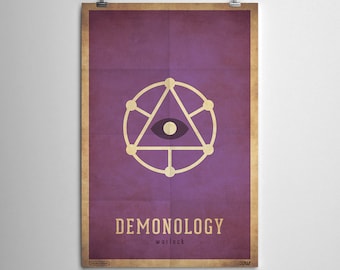 Demonology Warlock - WoW Minimalist Class Poster Series