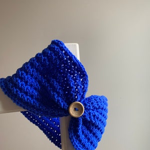 Stylish Knit Ear Warmer with Decorative Button