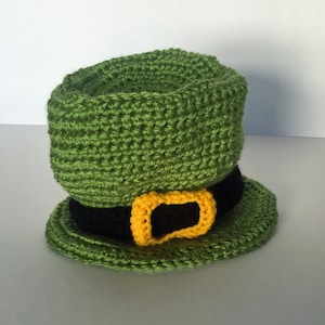 St. Patrick&#39;s Day hat crochet pattern