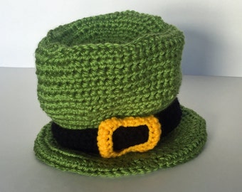 St. Patrick&#39;s Day hat crochet pattern
