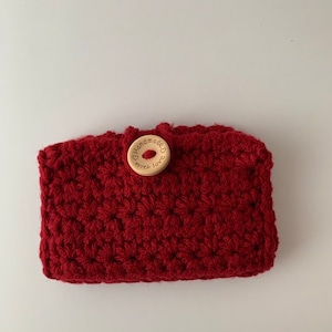 Crochet Star Stitch Card Wallet
