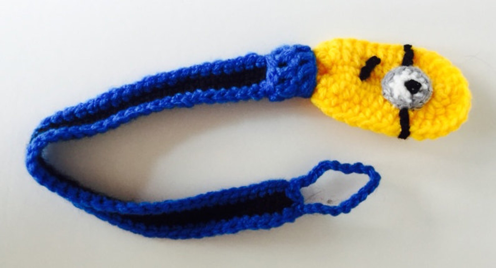 Minion Pacifier Tether Etsy