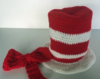 Top hat and bow (pattern  only)