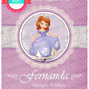 Sofia the First KIT Invitations, Sofia the First Party, Sofia the First Birthday, Disney Sofia the First Princess