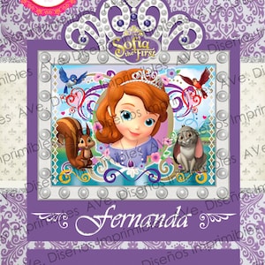 Sofia the First KIT Invitations, Sofia the First Birthday Party, Disney Sofia the First Birthday, Disney Sofia the First Princess