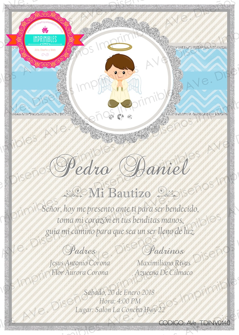 Invitaciones Para Bautizo Niña Para Editar Invitaciones Para Bautizo Niña Para Editar