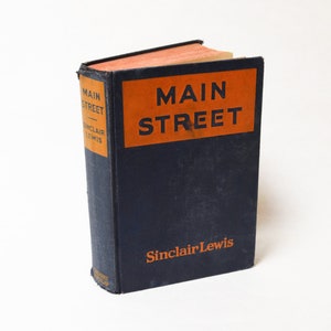Main Street (1920s) Sinclair Lewis - classic vintage American novel