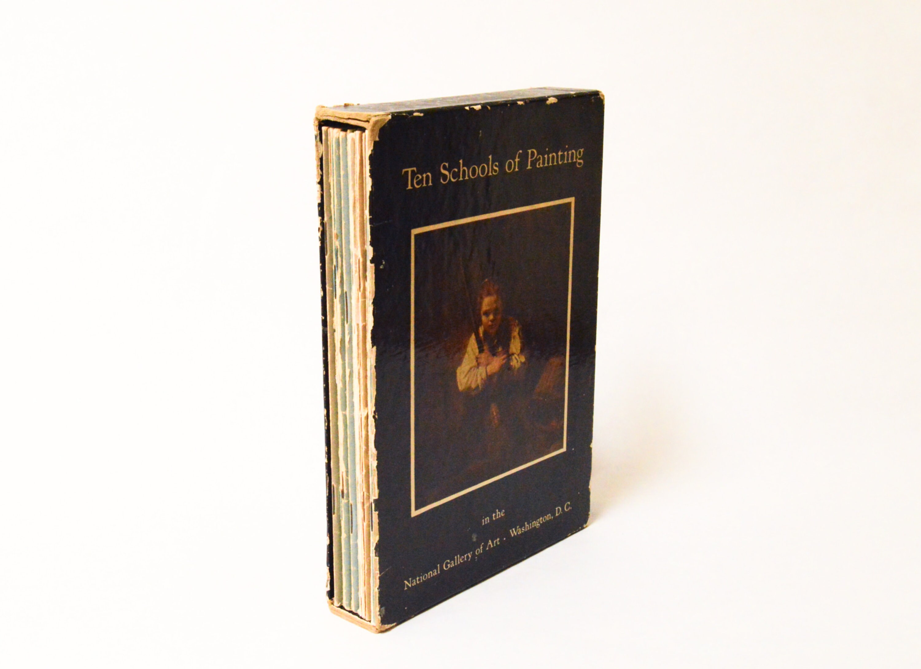 アート・デザイン・音楽 The National Galley Schools of Paitimngs Ten Schools of Painting (1959) Vintage Set of Art Pamphlets