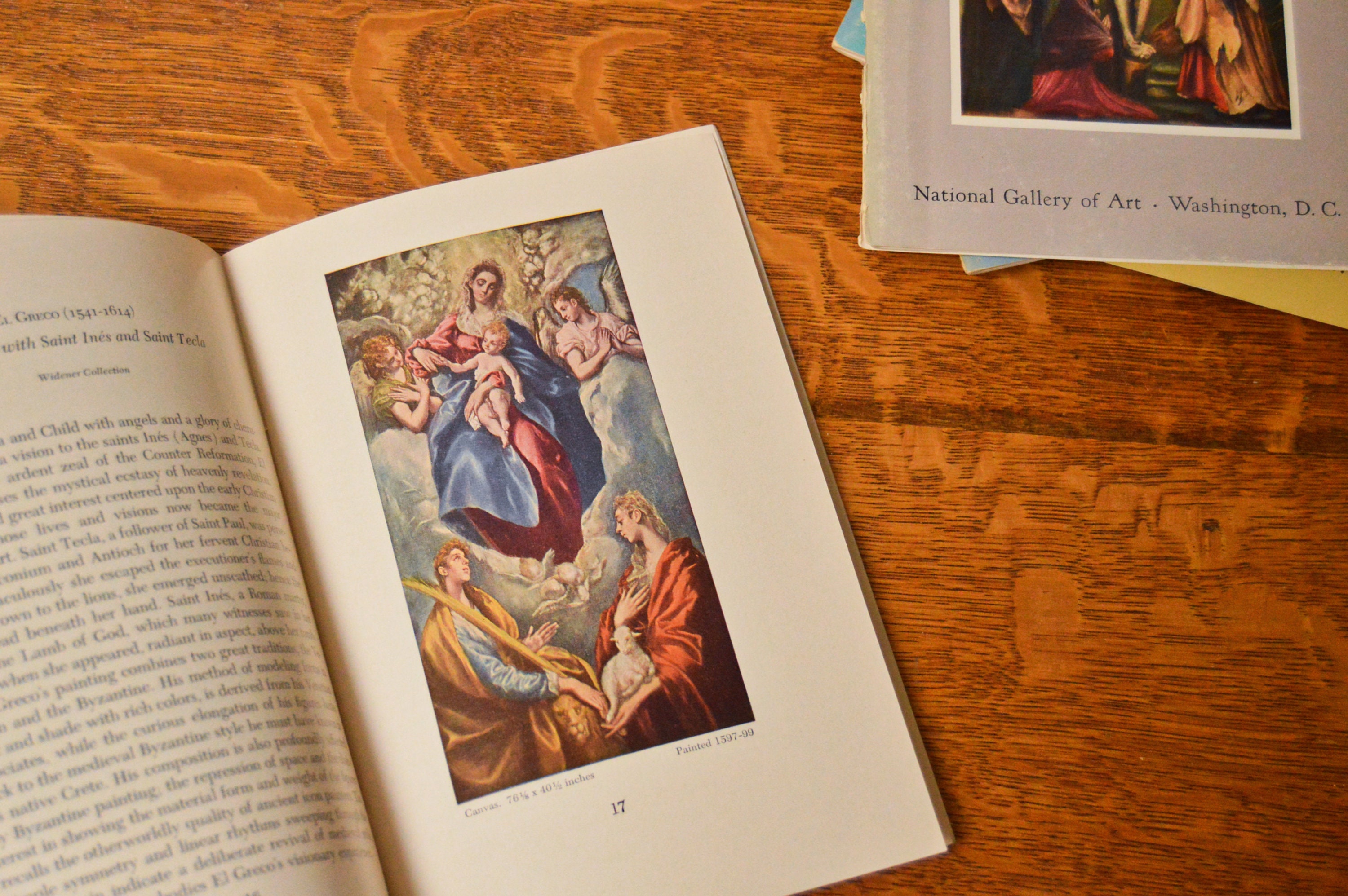 アート・デザイン・音楽 The National Galley Schools of Paitimngs Ten Schools of Painting (1959) Vintage Set of Art Pamphlets