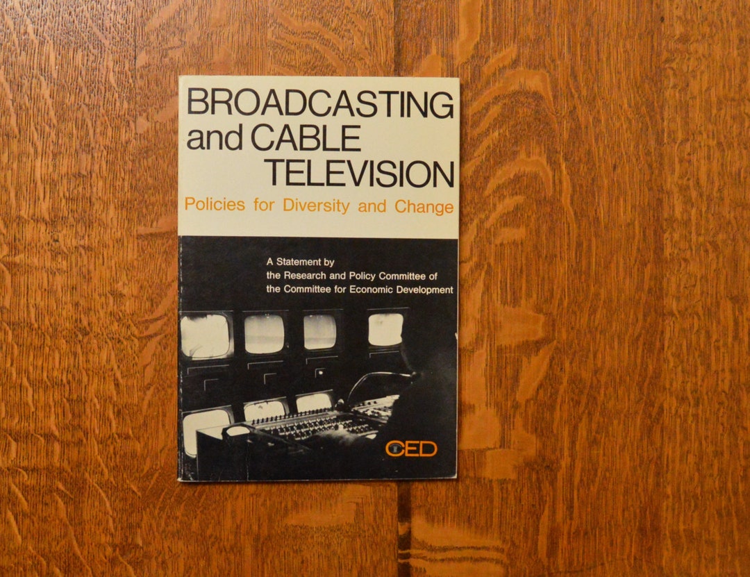 Broadcasting and Cable Television: Policies for Diversity and Change ...