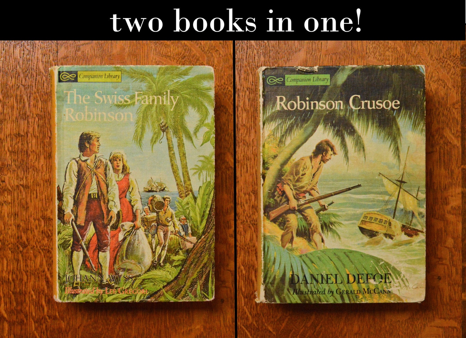 Swiss Family Robinson / Robinson Crusoe 1963 Johann Wyss ...