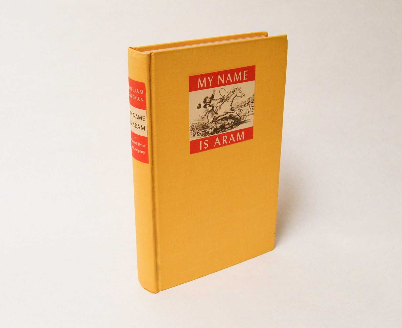 My Name is Aram 1940 William Saroyan vintage book of Etsy