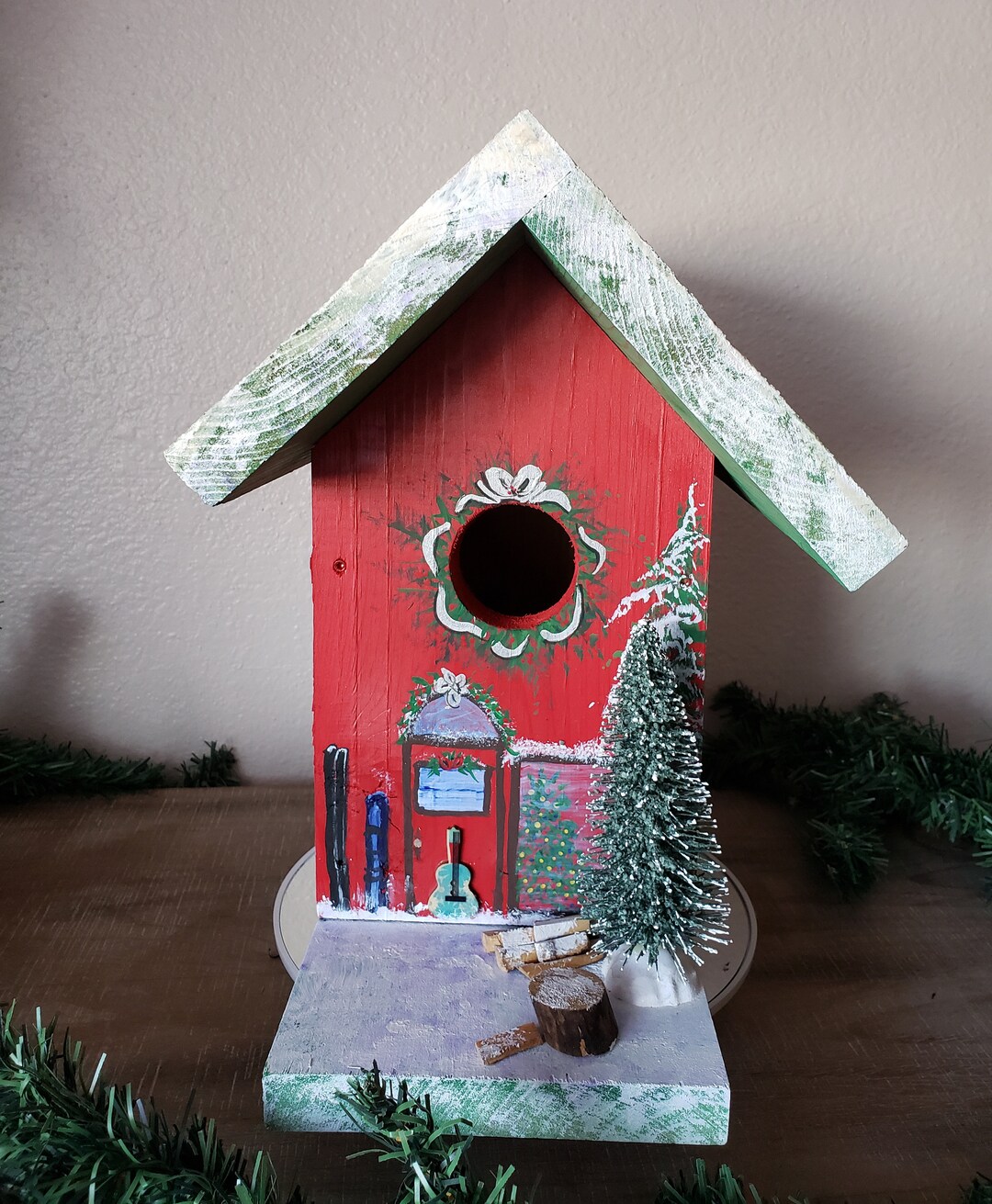 sale-unique-christmas-bird-house-snowman-or-musicians-gift-co-pine